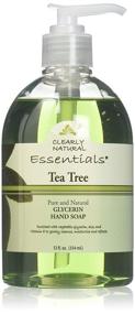 img 2 attached to 🌿 Чисто Освежающий: Жидкое мыло с глицерином Tea Tree Clearly Natural - набор из 2 штук, 12 унций