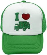 🚚 fun and stylish waldeal children's trash garbage trucks hats & caps logo