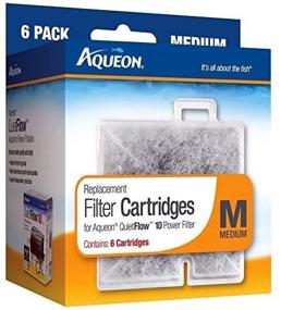 img 3 attached to 🔍 Aqueon Replacement Filter Cartridges (Medium, Pack of 6) - For Aqueon QuietFlow 10 Filters