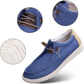 img 2 attached to 👟 Men's Shoes: Alpine Swiss Flynn - Lightweight Loafers