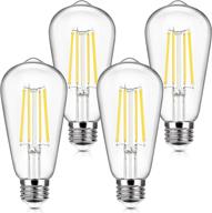 ☀️ bright daylight non-dimmable led filament bulb logo