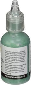 img 1 attached to 🎨 TULIP Fabric Paint 1oz: Glittering Electric Green - Sparkle up your creations!
