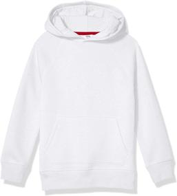 img 3 attached to Boys' Fleece Pullover Hoodie Sweatshirt by Amazon Essentials