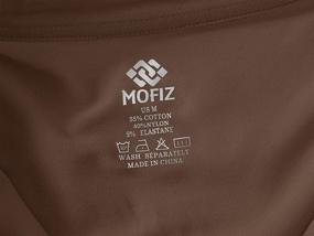 img 1 attached to MoFiz Fashion Shirts Comfortable Athletic Men's Clothing in Shirts