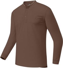 img 3 attached to MoFiz Fashion Shirts Comfortable Athletic Men's Clothing in Shirts