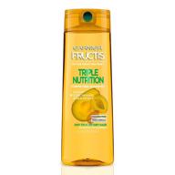 🧴 garnier fructis triple nutrition shampoo - 12.5 fluid ounce, perfect for nourishing hair logo