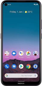 img 4 attached to Nokia 5.4 Unlocked Smartphone with Android 10, 2-Day Battery, Dual SIM - US Version, 4/128GB, 6.39-Inch Screen, 48MP Quad Camera - Dusk
