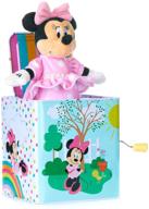 musical toy for babies: kids preferred disney baby minnie mouse jack-in-the-box logo