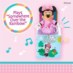 img 3 attached to Musical Toy for Babies: KIDS PREFERRED Disney Baby Minnie Mouse Jack-in-The-Box