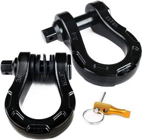 img 4 attached to GearAmerica Aluminum Shackles Superior Off Road Exterior Accessories