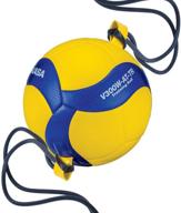 enhance practice sessions with the mikasa v300w-at-tr official size tethered training volleyball логотип