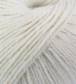 img 2 attached to Luxuriously Soft 100% Baby Alpaca Yarn Wool Set of 3 Skeins - DK Weight Ideal for Knitting and Crocheting (Ivory, DK)