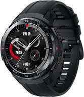⌚ honor watch gs pro smart watch: 1.39" amoled, 5atm waterproof, 25 days standby, bluetooth gps fitness bracelet (black) logo