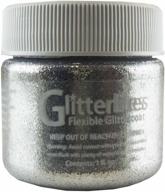 ✨ shine bright with springfield leather company's silver spark leather glitter paint logo