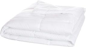 img 3 attached to 🌿 Amazon Basics Conscious Series Full/Queen Down-Alternative Comforter: Eco-Friendly Poly Fill