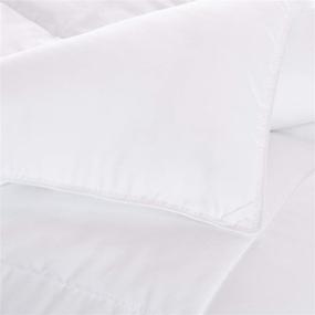 img 2 attached to 🌿 Amazon Basics Conscious Series Full/Queen Down-Alternative Comforter: Eco-Friendly Poly Fill