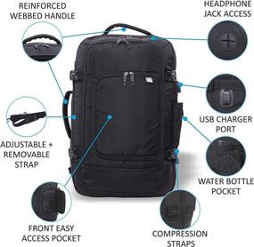 img 3 attached to 💼 Business Charging Backpack with Notebook Compartment