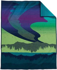img 1 attached to 🌌 Pendleton Northern Lights Wool Blanket