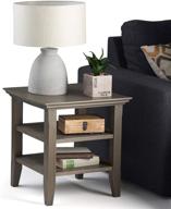 simplihome acadian table inch black furniture for accent furniture logo