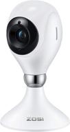 📷 zosi c611 1080p hd indoor home wifi security camera: night vision, 2-way audio, motion detection &amp; phone app for 24/7 surveillance logo