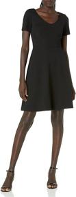 img 4 attached to Lark Ro Womens Textured Bateau Women's Clothing and Dresses