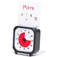 ⏳ time timer 3 inch visual timer - 60 minute kids desk countdown clock with dry erase activity card, desktop app access - ideal for classroom, homeschooling, study, task reminder, home & kitchen logo