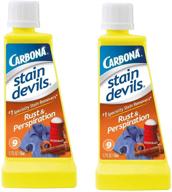 🧺 carbona stain devils #9 rust & perspiration - 1.7 oz (2-pack) logo