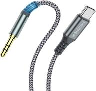 3.3ft usb-c to 3.5mm audio cable, type c to aux male adapter dongle cord for car headphone jack - compatible with samsung galaxy s21 s20 ultra s20+ note 20 10 s10 s9 plus, ipad pro, pixel 4 3 xl logo