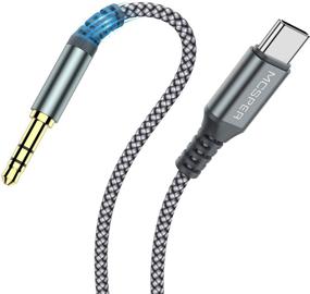img 4 attached to 3.3FT USB-C to 3.5mm Audio Cable, Type C to Aux Male Adapter Dongle Cord for Car Headphone Jack - Compatible with Samsung Galaxy S21 S20 Ultra S20+ Note 20 10 S10 S9 Plus, iPad Pro, Pixel 4 3 XL