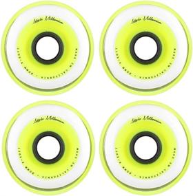 img 1 attached to 🛼 Enhance Your Skating Experience with Labeda Millenium Inline Skate Wheels 4 Pack