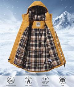 img 1 attached to Мужская одежда для мальчиков SOLOCOTE Heavyweight Windproof Outwear SW18018 красного цвета на 7-8 лет. Куртки и пальто.