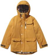 мужская одежда для мальчиков solocote heavyweight windproof outwear sw18018 красного цвета на 7-8 лет. куртки и пальто. логотип