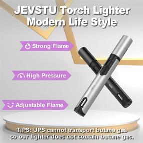 img 3 attached to JEVSTU Lighter Refillable Adjustable Included