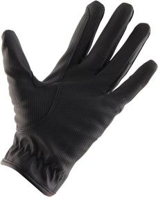 img 1 attached to Allness Leather Equestrian Riding Gloves