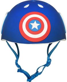 img 3 attached to Captain America 3D Shield Helmet, Child (5-8 yrs.) by BELL - Improved SEO