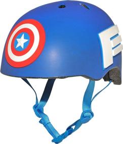 img 4 attached to Captain America 3D Shield Helmet, Child (5-8 yrs.) by BELL - Improved SEO