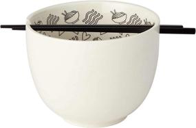 img 3 attached to 🍜 Enesco 6002424 Ramen Tiki Bowl in White