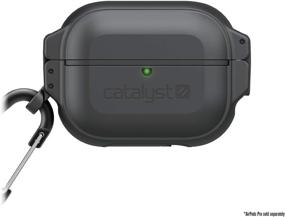 img 4 attached to 🔒 Catalyst 330ft Waterproof Total Protection Case for AirPods Pro - Stealth Black