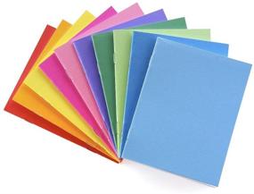 img 1 attached to Hygloss Products, Inc Assorted Colors Pack of 50 Blank Sketch, Writing, Journaling Books for Children and Adults - 4.25 x 5.5-Inch