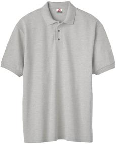 img 4 attached to Hanes 055X Unisex ComfortSoft Pique Apparel for Men