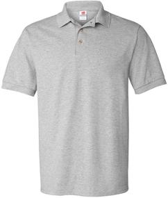 img 3 attached to Hanes 055X Unisex ComfortSoft Pique Apparel for Men