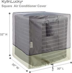 img 3 attached to Защитите свою наружную кондиционерную установку KylinLucky Air Conditioner с помощью чехла - подходит для размеров до 30 x 30 x 32 дюйма.