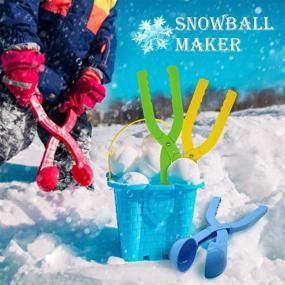 img 3 attached to ❄️ SupMLC Snowball Kids Snow Fights Outdoor: Unleash Endless Fun in the Winter Wonderland!