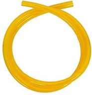 🏍️ outlaw racing 3ft fuel line hose: inner diameter for chainsaw, motorcycle, atv, snowmobile, pwc, jet ski – polyurethane tube in yellow logo