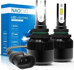 img 4 attached to 🔦 NAOEVO 9006/HB4 LED Headlight Bulbs - 60W 6400 Lumens 6500K Cool White Super Brightness, Adjustable Beam Conversion Kit - Optimize Your Search!