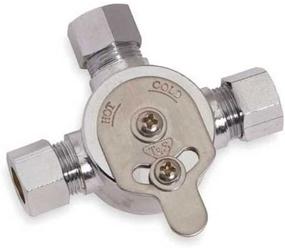 img 1 attached to 🔧 Sloan Chrome Finish Valve, Pack of 1 (3326009)