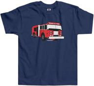 🚒 threadrock fire truck toddler t-shirt for little boys logo