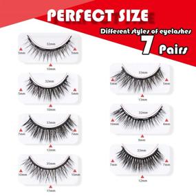 img 3 attached to Hetian Magnetic Eyelashes Waterproof Sweatproof