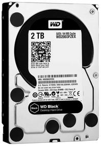 img 2 attached to 💾 WD 2TB Black Performance Internal Hard Drive HDD - 7200 RPM, SATA 6 Gb/s, 64 MB Cache, 3.5" - WD2003FZEX