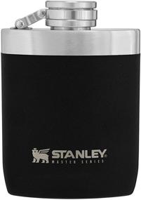 img 4 attached to 🥃 8oz Stanley Master Flask with Never-Lose Cap, Wide Mouth Stainless Steel Hip Flask for Quick Filling & Pouring, Insulated BPA-Free Leak-Proof Flask